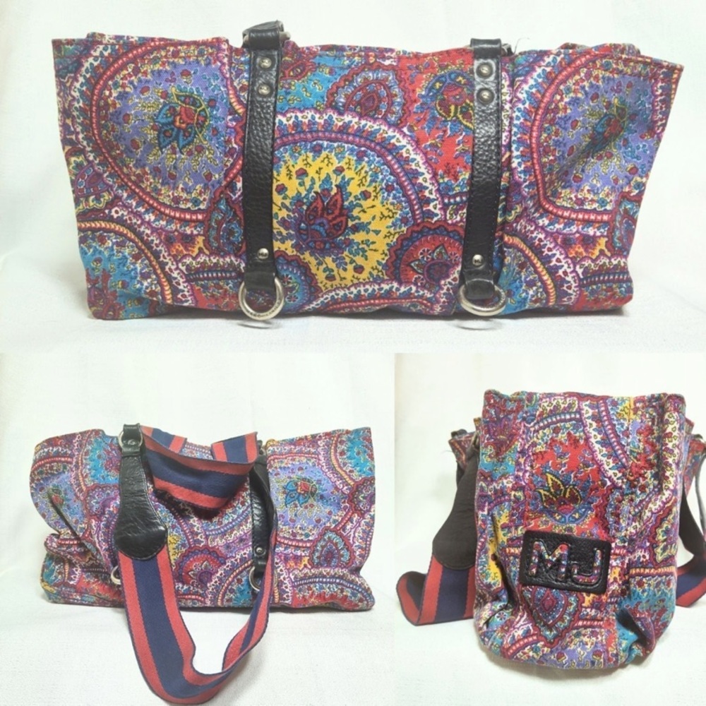 Marc Jacobs paisley print tote bag
